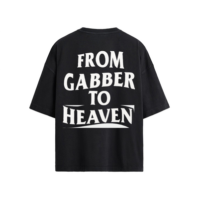 GABBER TO HEAVEN BASIC Oversize Unisex T-Shirt