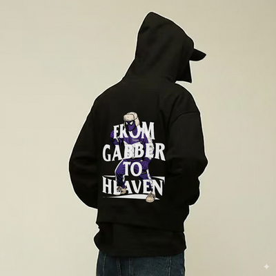 GABBER TO HEAVEN UPCORE V2 Unisex Oversize Sweatshirt