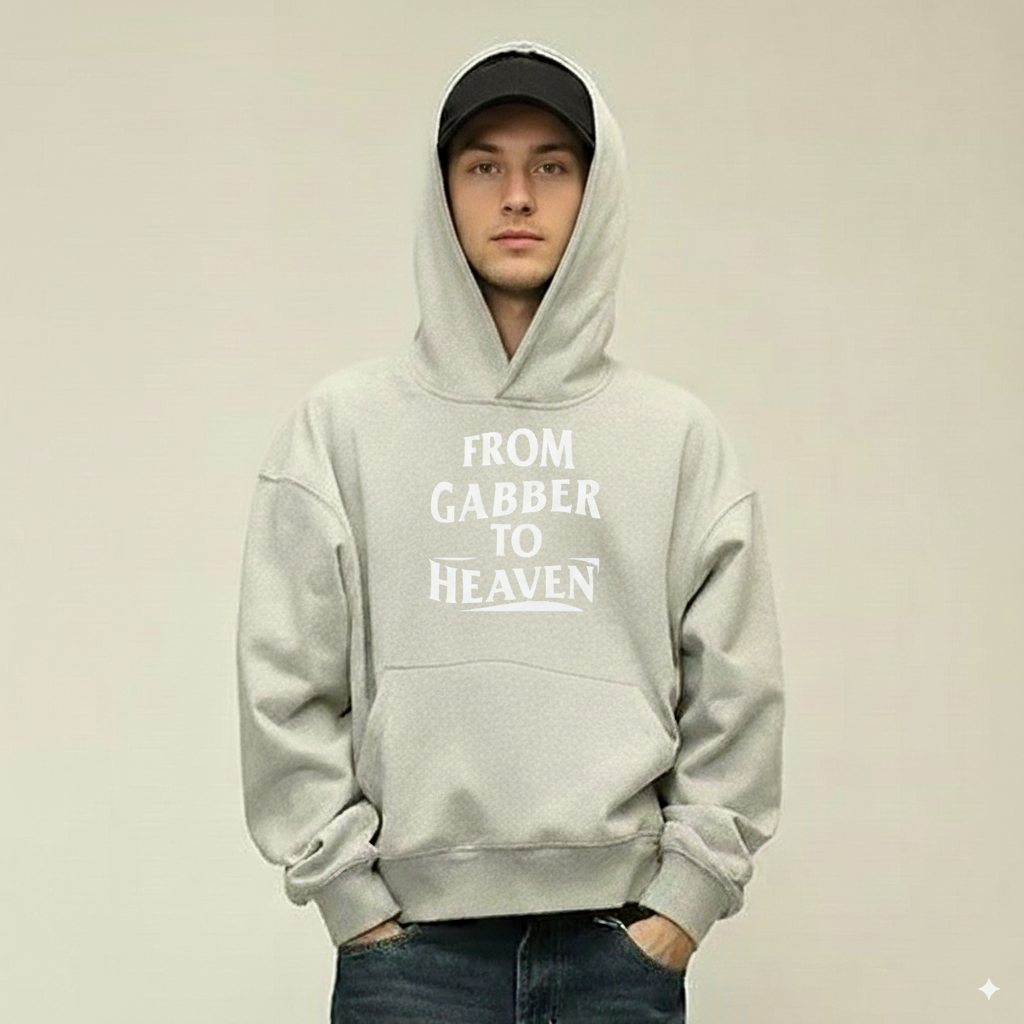 GABBER TO HEAVEN LOWCORE V2 Unisex Oversize Sweatshirt